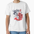 Lucky 8 Fish Classic T-Shirt for Sale by Plastered8