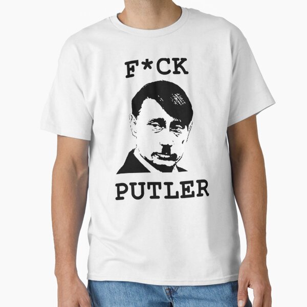 Putler fck ptn stop war Classic Shirt T Shirt Minimal Style