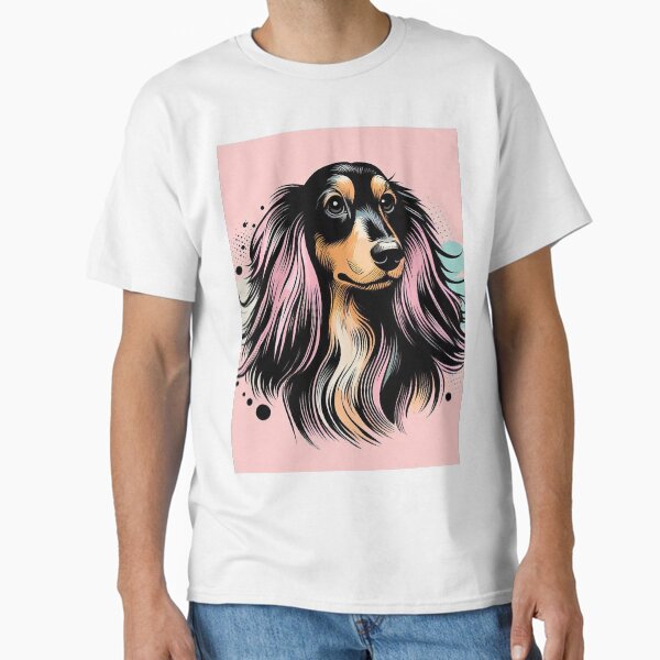 Pink Dream Dachshund Classic T-Shirt for Sale by zzz888