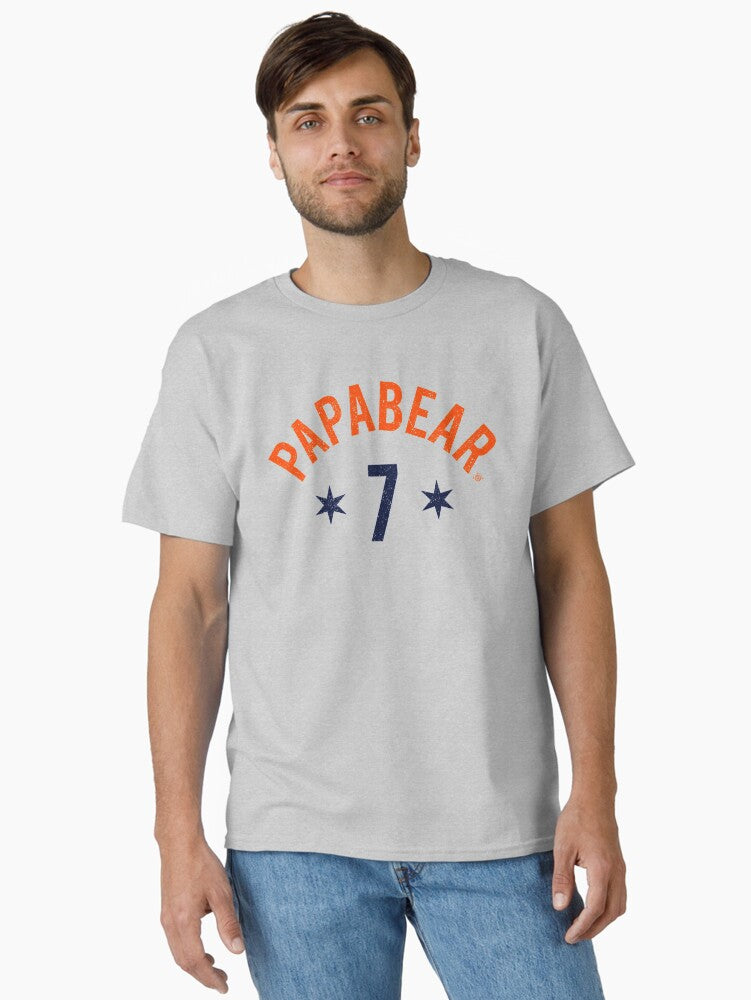 Papa Bear 7 City Legend Of Halas Graphic Classic T Shirt T Shirt Limited Vibe