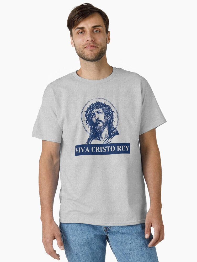 Viva Cristo Rey Classic Shirt T Shirt Premium Print