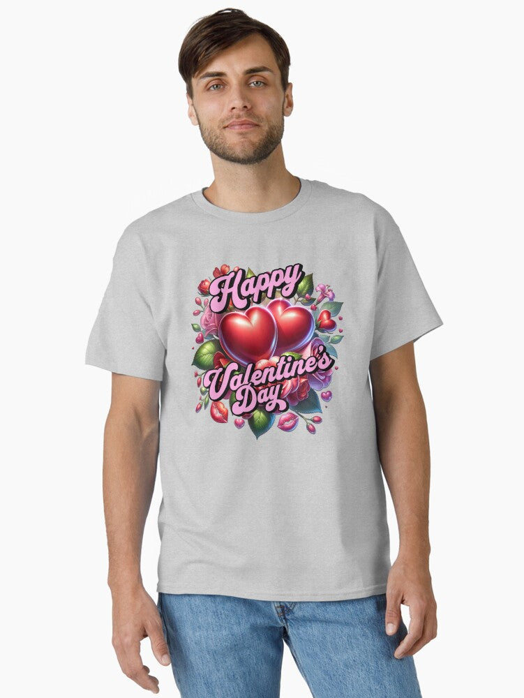 Happy Valentine Day Classic Shirt T Shirt Minimal Style