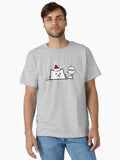 Christmas cat Classic T Shirt T Shirt Holiday Trending Limited Drop Feel