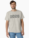 Scottish 2026 Typography Mosaic Design Scotland New Year Gift Classic T Shirt T Shirt Streetwear Style Gift Ready