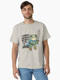 Current Sidequest ADHD Frog Warrior Adventure Meme Classic T-Shirt | Premium Unisex T-Shirt, Trending Graphic Tee