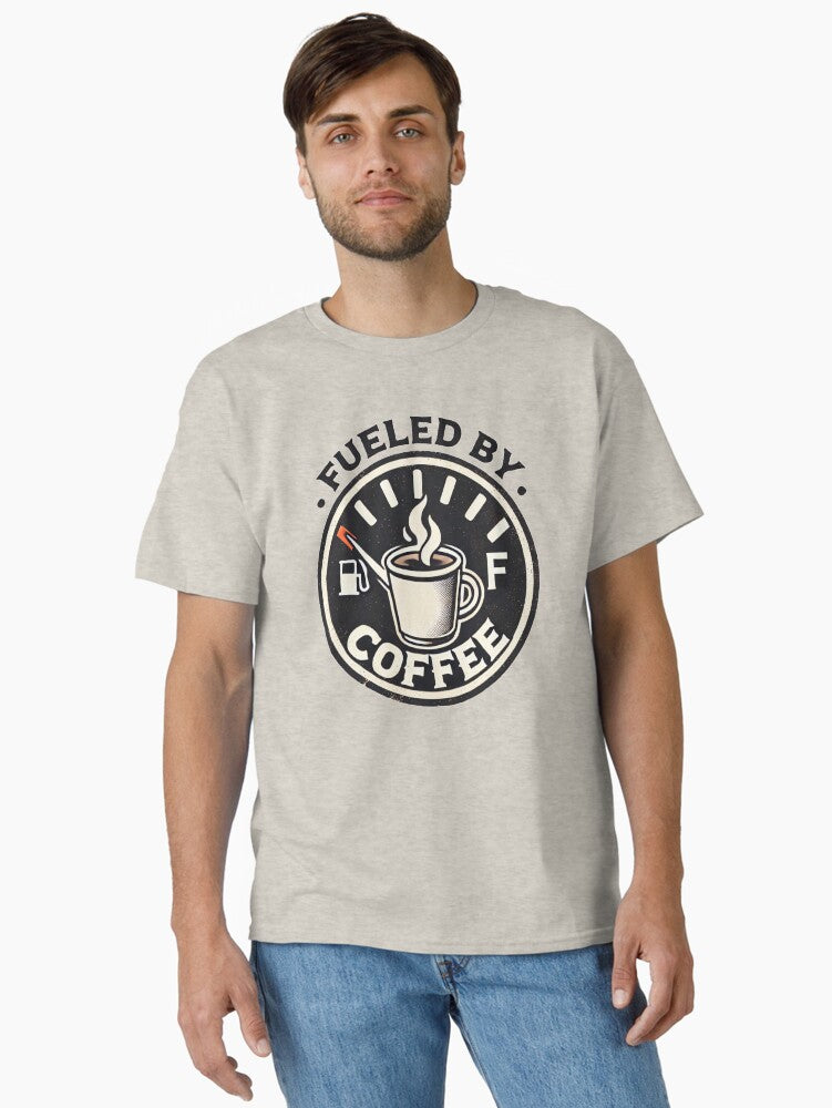 Fueled by Coffee Classic T Shirt T Shirt Trending US Hot Right Now