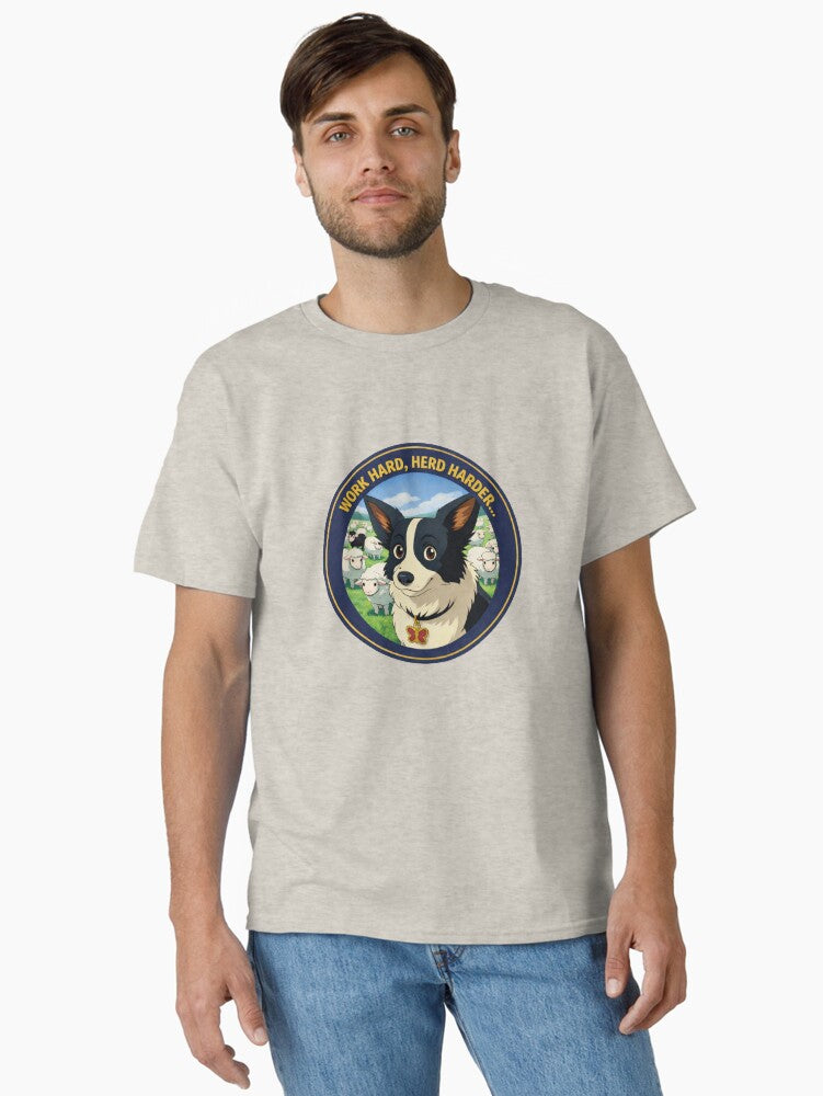 Work Hard Herd Harder Border Collie