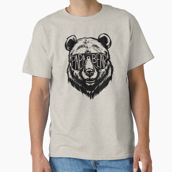 Papa Bear sunglasses Classic T-Shirt for Sale by Highway24