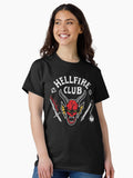 Stranger Things 4 Hellfire Club Skull Weapons Classic T Shirt Women T Shirt High Search Demand Best Seller Look