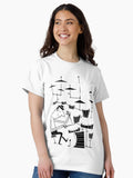 Play that beat Classic T Shirt Women T Shirt Trending US Daily Wear