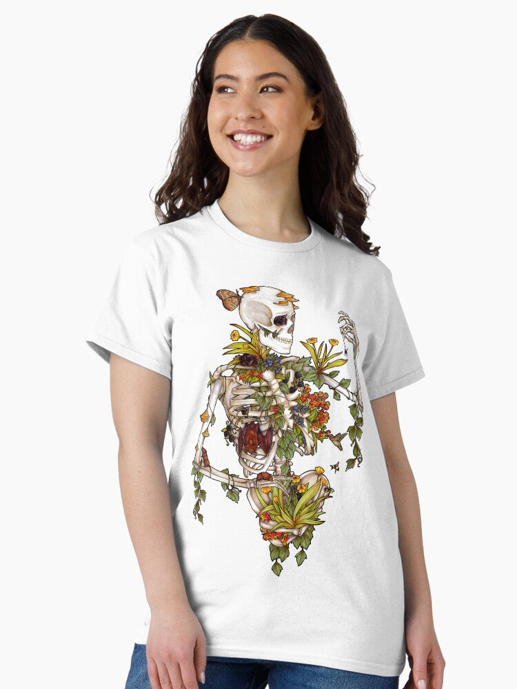 Bones and Botany Classic T Shirt Women T Shirt Trending US Daily Wear
