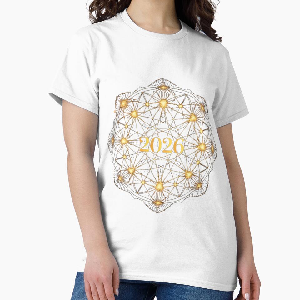 2026 Sacred Geometry Manifestation Portal by sa-prints Unisex T-shirt, Sweatshirt, Hoodie, Long Sleeve Tee