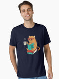 Drink good coffee and read good books Essential T Shirt T Shirt Viral US Style Streetwear Essential