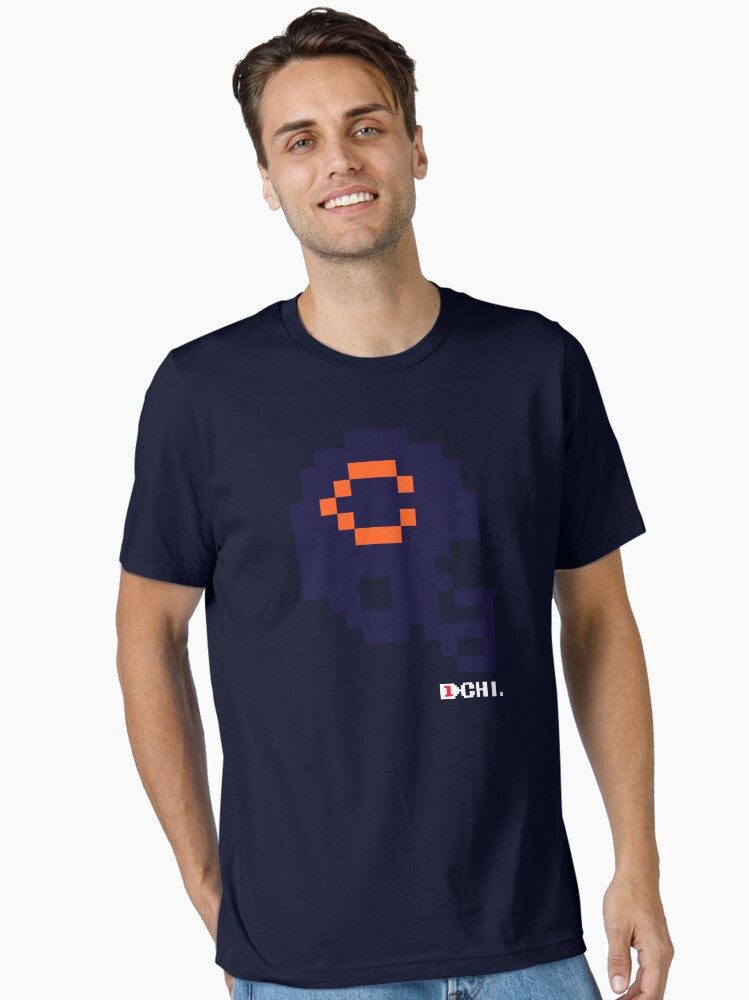 Chi Helmet Tecmo Bowl Shirt Essential T Shirt T Shirt Premium Print
