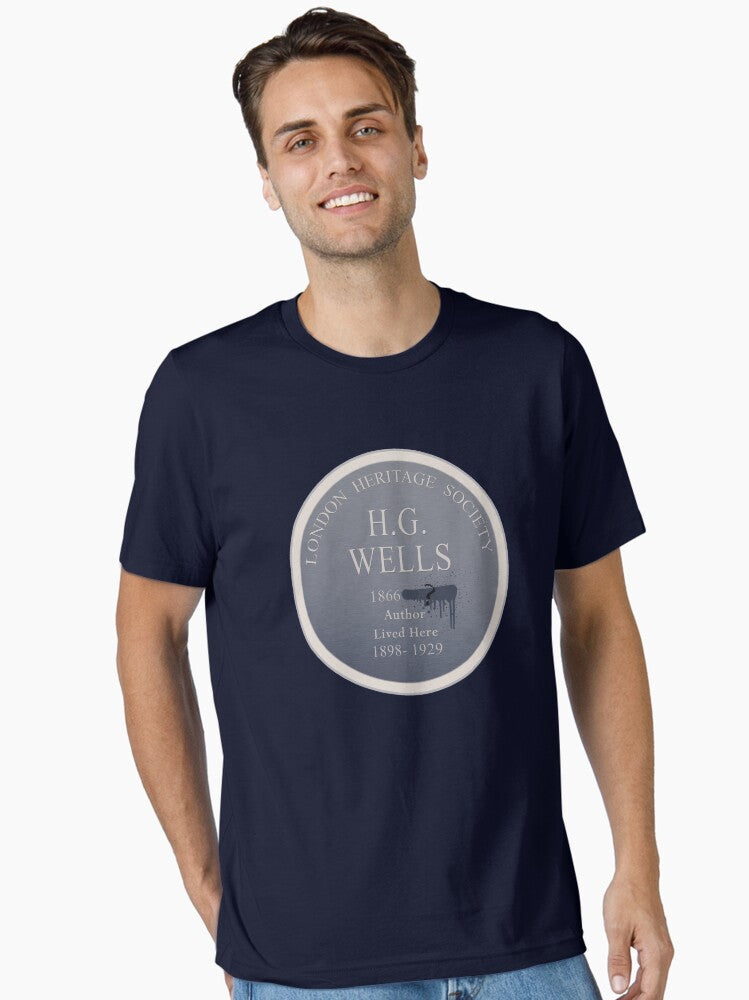 Hg Wells Lived Here Essential T Shirt