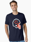 City Bear 8 Bit Football Helmet Only Essential T Shirt T Shirt Premium Print