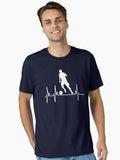 Cool Soccer Heartbeat Pulse Essential Shirt T Shirt US Market