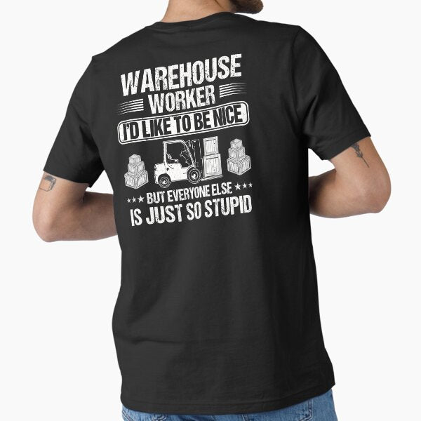 Warehouse Worker Warehousing Warehouseman Gift Essential T Shirt