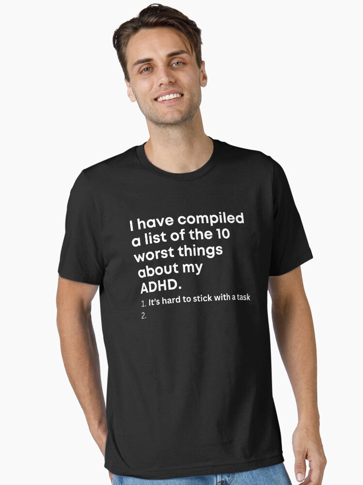 ADHD Joke Essential T-Shirt