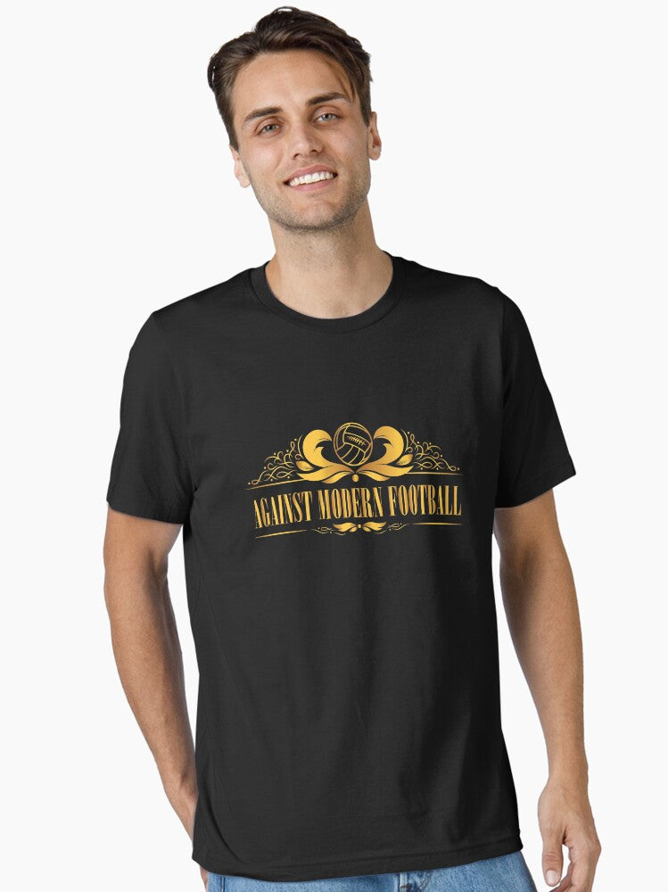 Against Modern Football Vintage Design Essential Shirt T Shirt Minimal Style