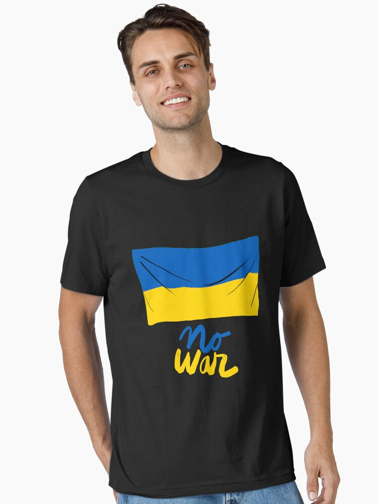 No to war stop the war help Ukraine stop the killing Essential Shirt T Shirt Everyday Wear