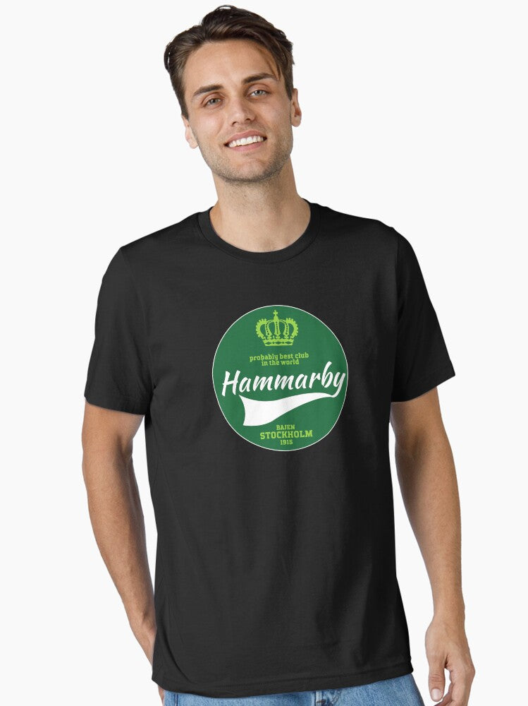 Hammarby IF Bajen Football Fanatics Essential Shirt T Shirt Minimal Style