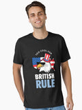 Too Cool For British Rule American Eagle Essential Shirt T Shirt Premium Quality