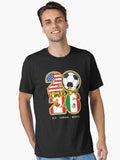Usa Canada Mexico Soccer 2026 Essential T-Shirt