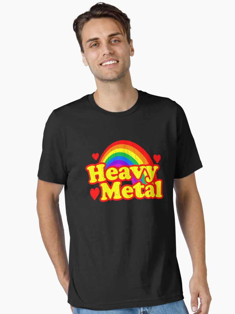 Funny Heavy Metal Rainbow Essential T Shirt T Shirt Streetwear Style Gift Ready