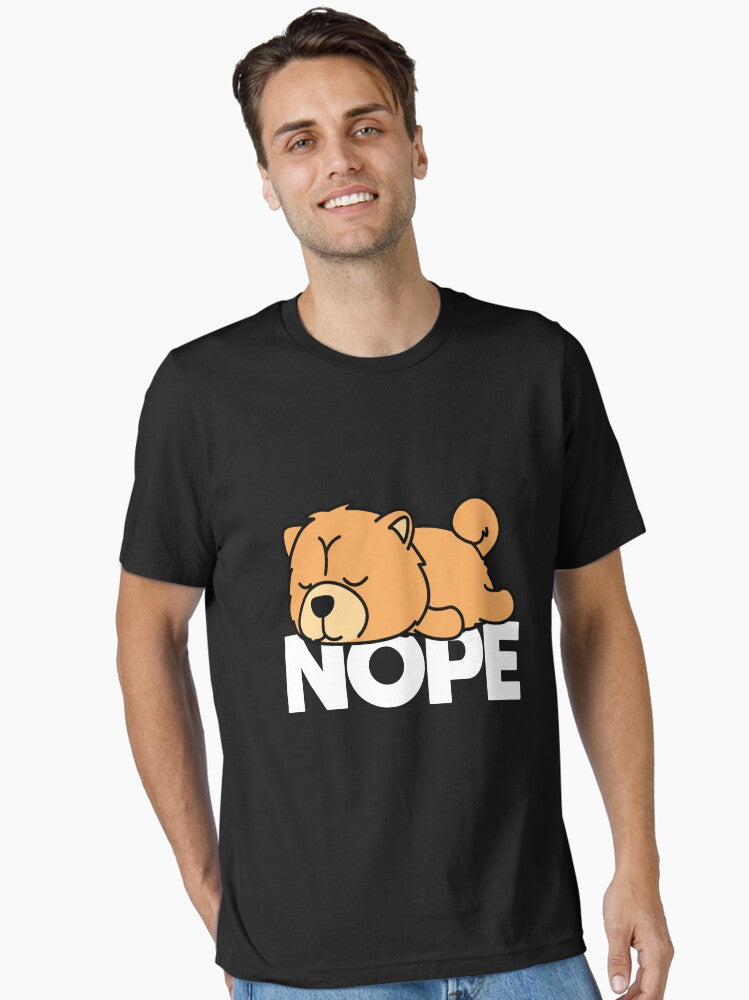 Chow Chow Dog Nope Essential T Shirt T Shirt Viral TikTok Find Everyday Wear