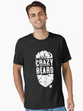 Crazy about men with Beard Essential Shirt T Shirt Everyday Wear