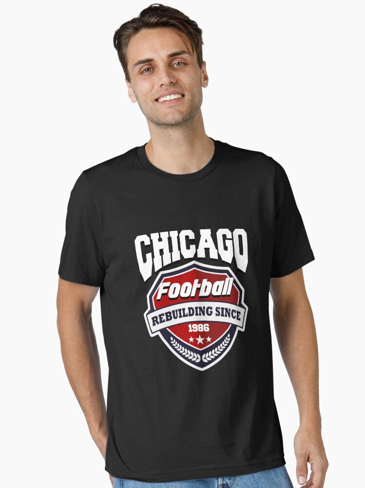 City Football Rebuilding Since 1986 Essential T Shirt T Shirt Premium Print