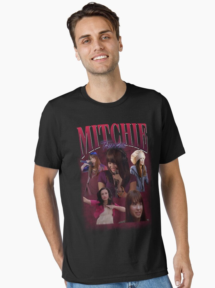 Mitchie Torres Retro Homage Essential T-Shirt T-Shirt | Premium Graphic | Perfect For Daily Wear