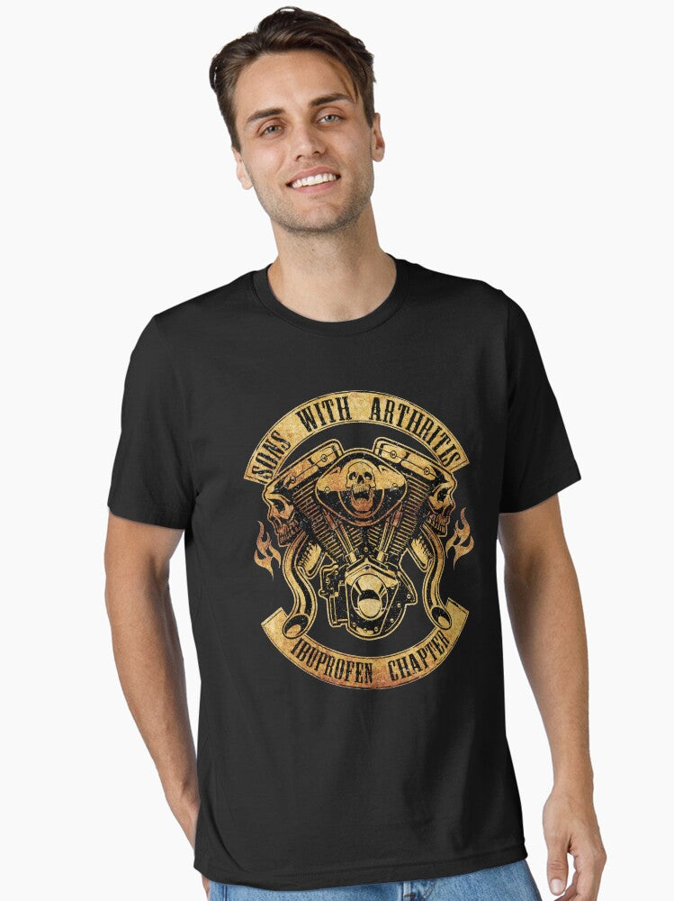 Vintage Sons with Arthritis Ibuprofen Chapter Essential T Shirt T Shirt Trending US Daily Wear