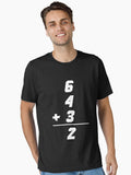 Double play 6 4 3 2 Baseball Math Double Play Funny Baseball Player Gift Essential T Shirt T Shirt Trending US