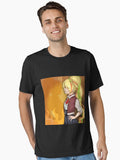 Burninx27 Hot Saki Nikaidou print Classic Essential T-Shirt Poster | Streetwear Vibe | Great Gift Idea