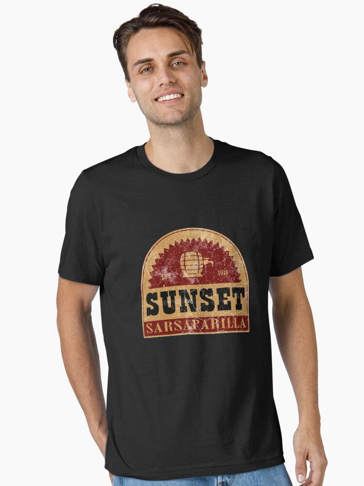 Sunset Sarsaparilla distressed logo Classic T Shirt Essential T-Shirt | Premium Unisex T-Shirt, Trending Graphic Tee