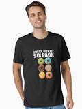 Check Out My Six Pack Funny gym meme Essential T Shirt T Shirt Premium Print Best Seller Look