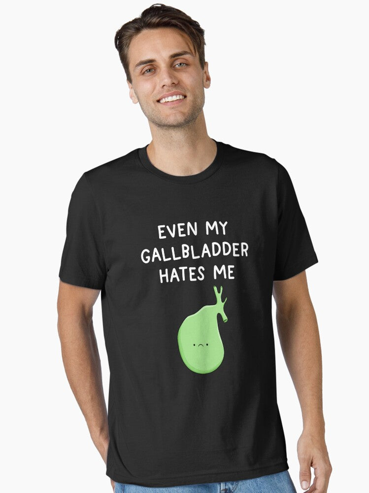 Even My Gallbladder Hates Me Funny Surgery Recovery Saying Essential T Shirt T Shirt Premium Print US Top Pick