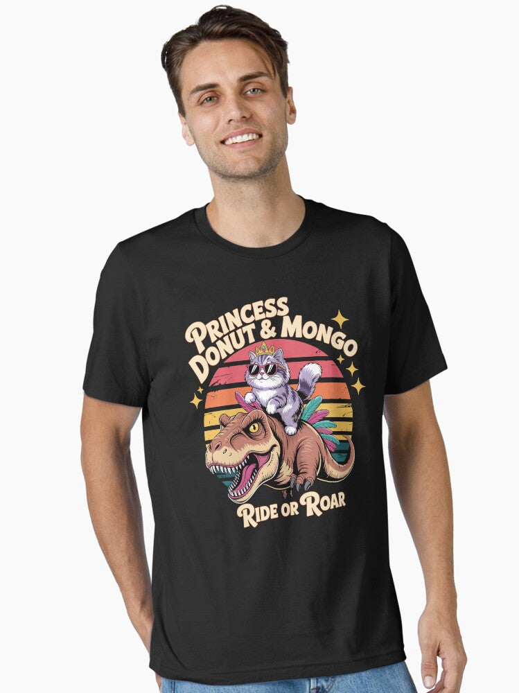 Princess Donut And Mongo Dungeon Crawler Carl Essential T Shirt T Shirt Premium Quality Daily Comfort