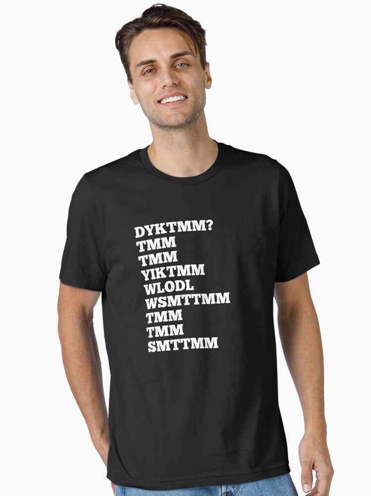Do You Know The Muffin Man DYKTMM Nostalgic Saying Quote Essential T Shirt T Shirt Streetwear Style US Top Pick