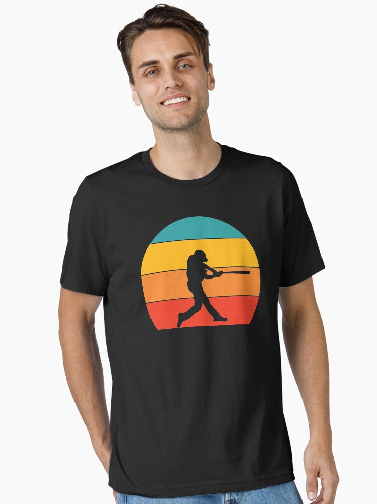 Baseball Retro Sunset Essential T Shirt T Shirt High Search Demand Limited Drop Feel