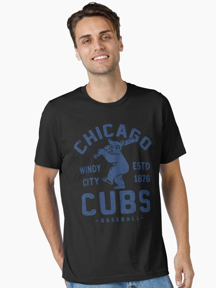 City Cubs Retro 2 By Buck Tee Essential T Shirt T Shirt Cute Design