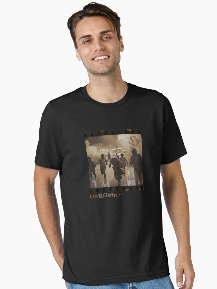 Trouble Lovers Football Fanatics Essential Shirt T Shirt Clean Design