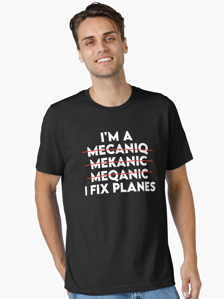 Aircraft Mechanic I Fix Planes Funny Aviation Mechanic Gift Essential T Shirt T Shirt Viral TikTok Find US Top Pick