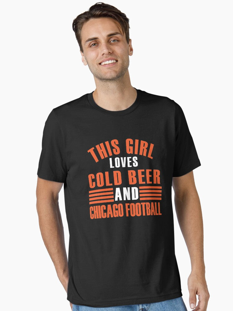 Girl Cold Beer City Essential T Shirt T Shirt Gift Ready