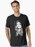 Balck White Style Musician 90s Essential T Shirt T Shirt Comfort Fit Best Seller Look