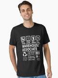 Warehouse Associate T Shirt Multitasking Certified Job Item Tee Essential T Shirt