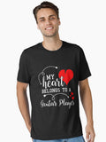 My Heart Belongs to a Guitar Player Essential Shirt T Shirt US Market