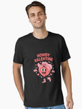 Cute howdy valentines day Essential Shirt T Shirt Clean Design